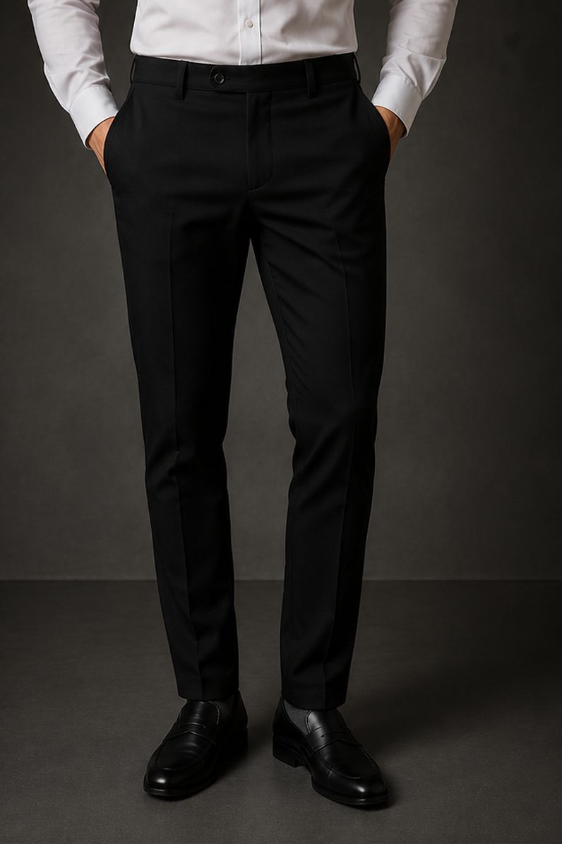 Calça Alfaiataria Flex na cor preto