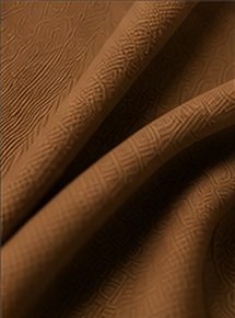 Calça Alfaiataria Signature na cor caramelo, detalhe do tecido