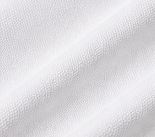 Camisa Oxford Essencial na cor branco, detalhe do tecido