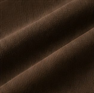 Camiseta Pima Signature na cor café, detalhe do tecido