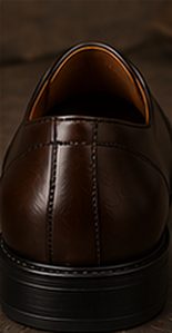 Derby Executivo na cor café, detalhe: outro